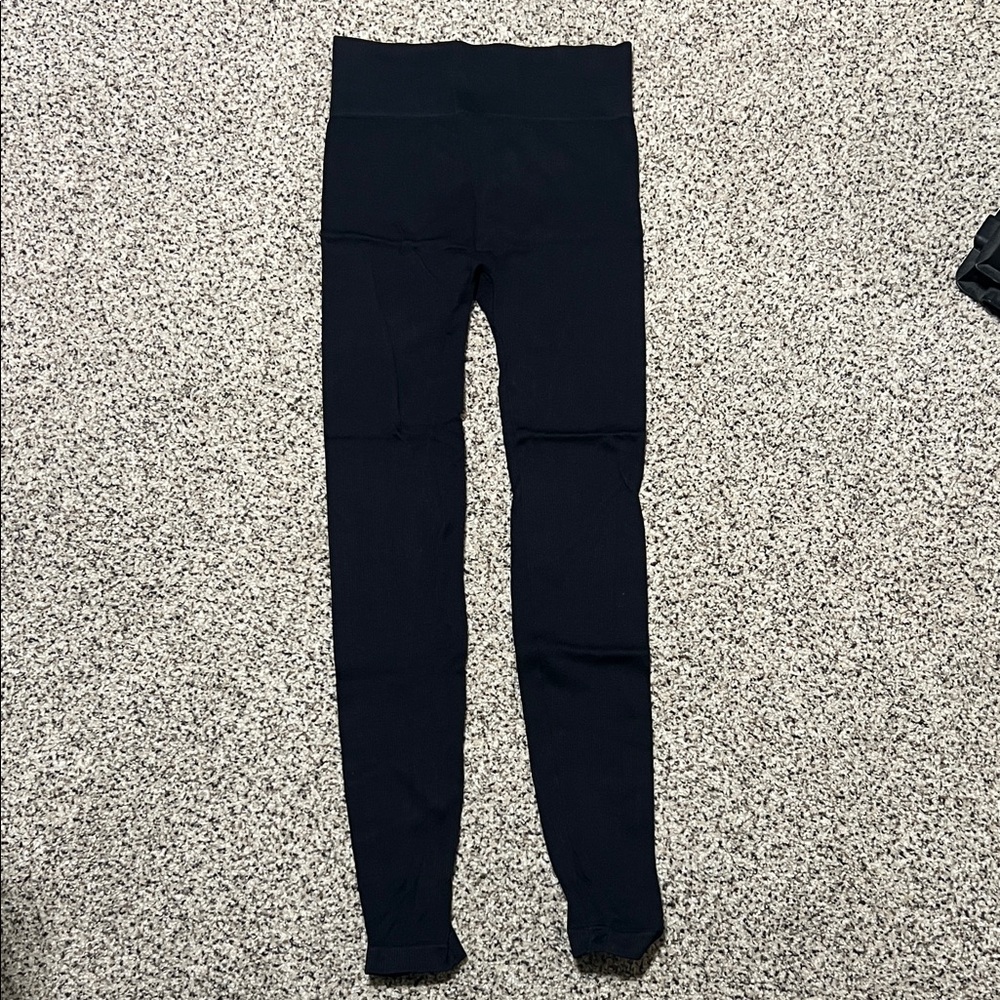 Pink Republic Jet Black High-Waisted Leggings